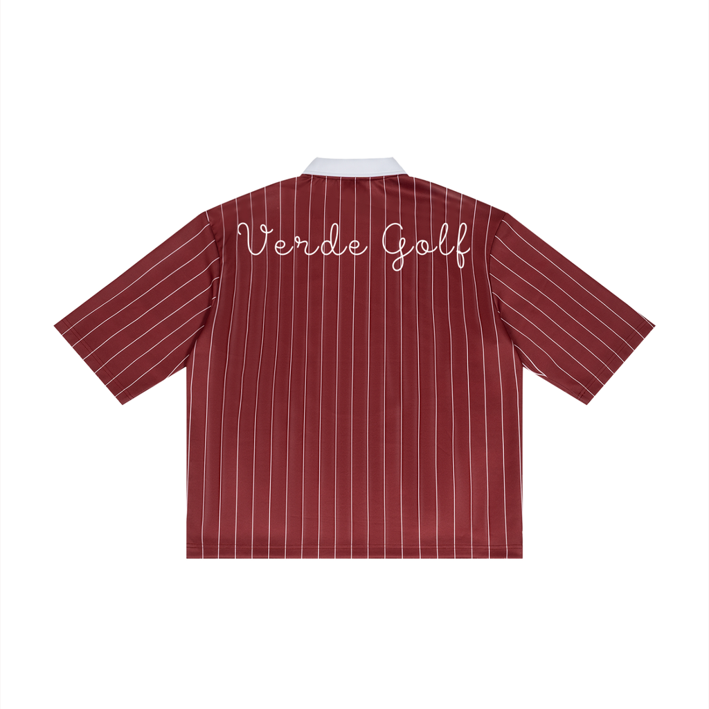 Verde Striped Polo