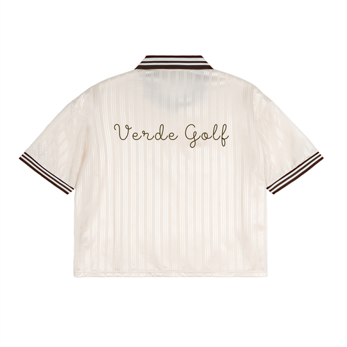 Striped Jersy Verde Polo
