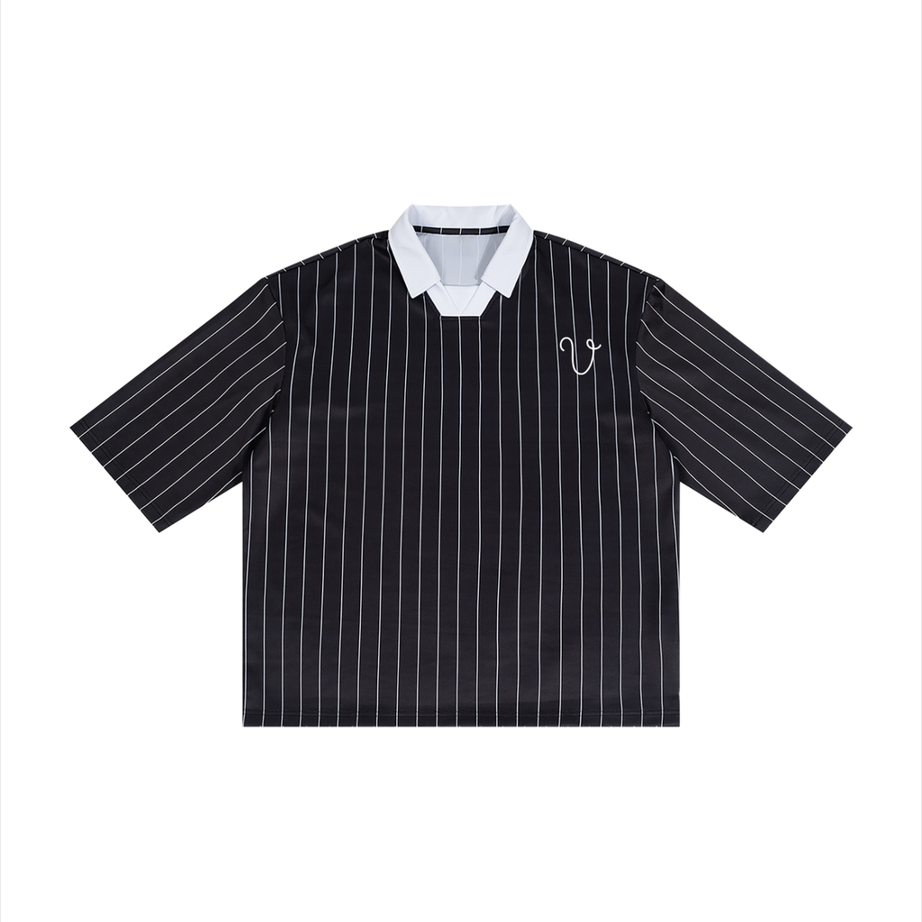 Verde Striped Polo