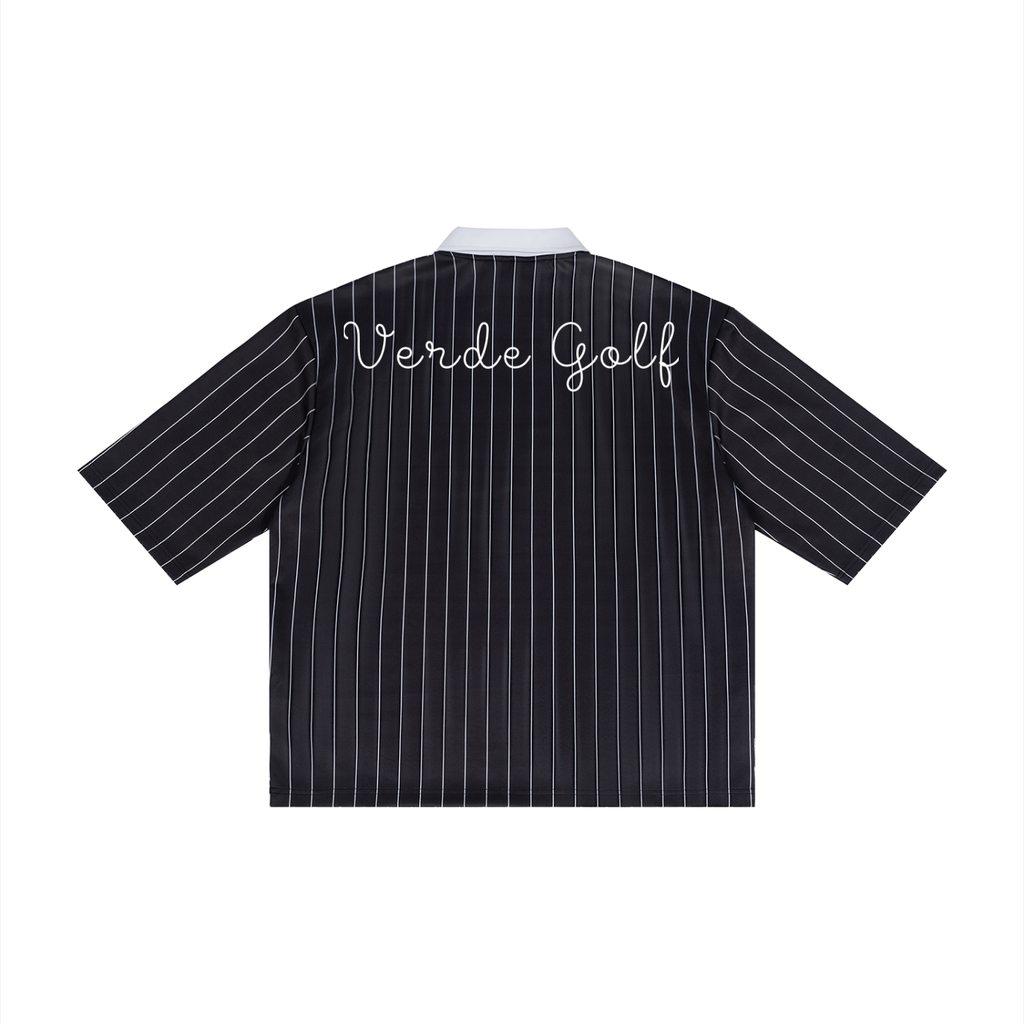 Verde Striped Polo